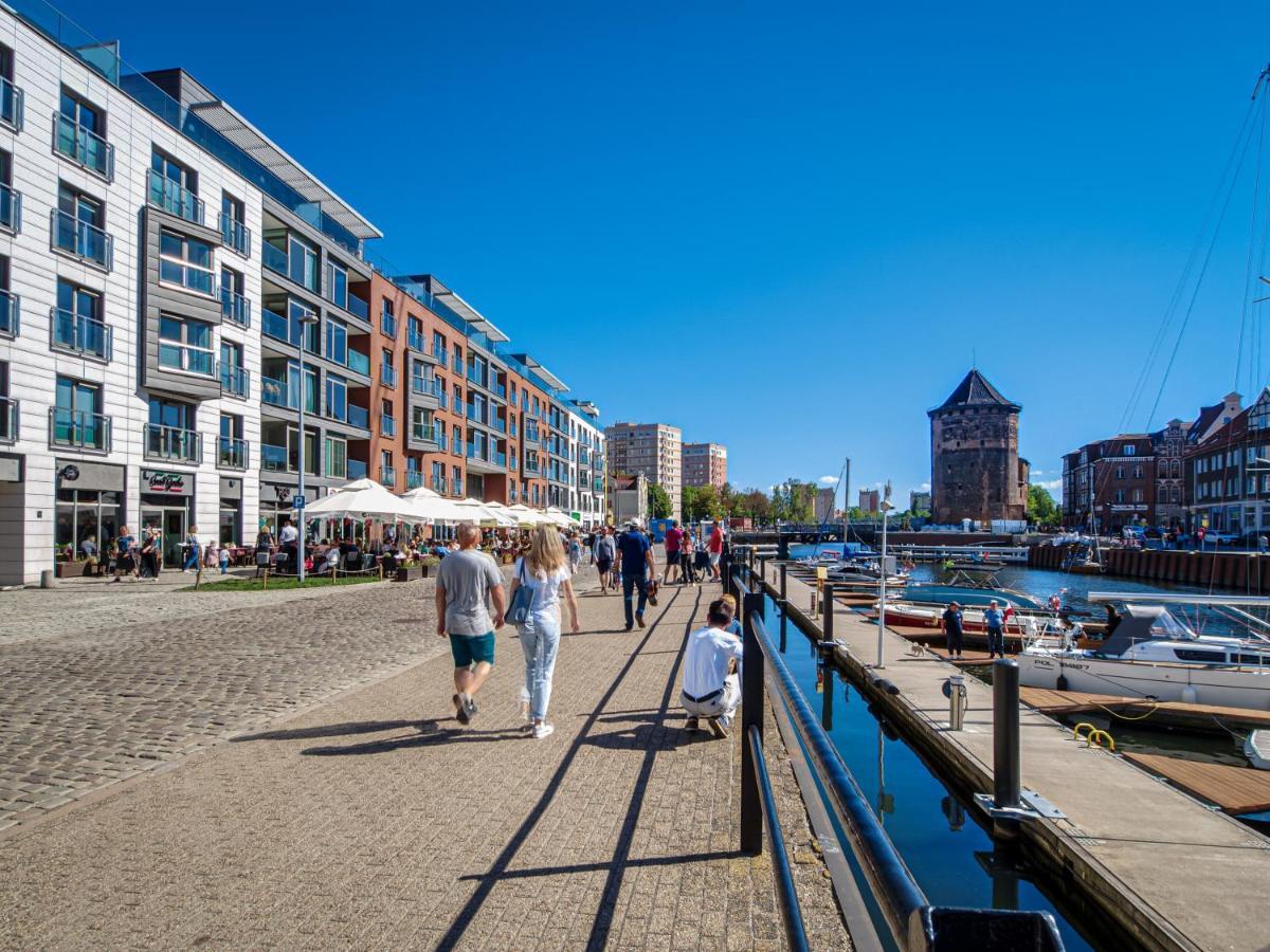 Waterlane Gray-Gdansk Apartment Bagian luar foto