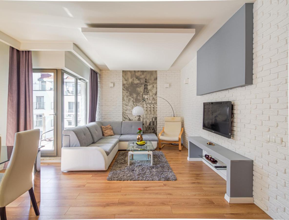 Waterlane Gray-Gdansk Apartment Bagian luar foto